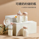 小白熊SnowBear玻璃储奶瓶母乳保鲜储奶罐多功能可连接吸奶器08653 玻璃材质*2 180ml 12月+
