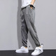 Jeep Spirit Jeep Jeep Herren Eisseide Sommer Dünne Loose Foot Trendy Marke Harem Hosen Tennis Mode lässig neun Punkte dunkelgrau L (105-120jin [Jin gleich 0,5 kg])