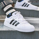 ADIDAS Men's Shoes Neo Lightweight, cómodo, simple, bajo deportes y zapatos casuales muy recomendados, transpirables, blanco y negro AW3889 36 36