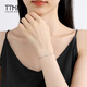 TTMIX cute cat claw platinum bracelet sweet pt950 platinum bracelet birthday gift for girlfriend 3.9-4.1g 16+3cm