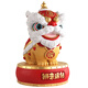 Chuxiang Nationale Trendlöwen und reichhaltige Ornamente Neue chinesische Löweneingangs-Front-Office-Ornamente Hausbewegung Neues Zuhause Eröffnungsgeschenke 12-Zoll-Löwen kommen zu bedienen-rot [Geschenkbox]