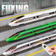 Kaiwei Harmony Emu Fuxing Alloy Rail High-Speed ​​Rail Train Sound and Light Return Power Remote Control Vehet's Toy's Toy's Toy Remote Control Version Fuxing Silver Four Sections