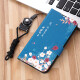 
PINO OPPO A2m mobile phone case PJU110 flip-type matte protective case full-inclusive soft shell anti-fall wallet card holder men and women pattern protective case [card. frosted flip-fitting leather case] black OPPOA2M