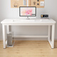 Coolin computer desk home desktop desk bedroom living room simple writing desk office study table warm white 1.2 meters