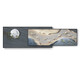 
CLCEY modern light luxury living room decoration painting feel Jiuyu picture superimposed on mural sofa background wall hanging painting LP-9195 42*100+32*100 style black sesame cotton oil canvas