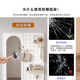 汇优隆洞洞板全身镜家用客厅入户玄关试衣镜壁挂穿衣镜衣帽架一体镜子 【椭圆镜】105x160cm珍珠白