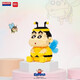 Belledi Crayon Shin Shin Building Block Assembly Fun High Dificultad Alta Dificultad para adultos Juguetes Día del Día de los Niños Regalo Crayón Camiseta Bee Embalaje 841 Partículas