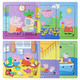 Peppa Pig Sudersea columna para niños Juguetes para niños Big Puzzle Plugin de madera 4-12 años 2-3-6 años Contando patos (9 píldoras)