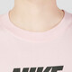Nike (Nike) Kurzärärmiges T-Shirt für Herren Sommersportwear Lose Baumwolldruck, gelegentlich gestapelte gestickte, leichte halbärmelige Top FB9804-686 Pink XL