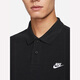 Nike Men's Clothing 2025 Sommer Neuer Sport Casual einfach bequem, atmungsaktives T-Shirt FN3895 Schwarz FN3895-010 L