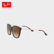 
[90% new] RayBan glasses Fashion square tortoiseshell retro men and women gifts 0RB4333D710/1355 official authentic product