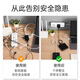 无痕免钉理线器固线夹桌面数据线收纳车载自粘电线绕线器固定器 大号20个装【免打孔】