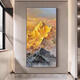 Rizhao Jinshan Entrée Entrée Peinture décorative moderne Corridor de salon simple moderne peinture peinture de texture haut de gamme Murale de 40x80 cm