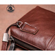 
ANDSEEYOU brand business men's handbags retro clutch, vegetable tanned leather long wallet, casual large capacity mobile phone bag, first layer cowhide handbag, black