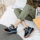 
Su Feifei, Daddy Shoes, new summer products, comfortable and absorbent film-soled trendy shoes for women, Internet celebrity Korean version, deconstruction of versatile sports casual shoes 9902-Deep Sea Blue 37