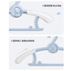 Baoshi Kinderkleidung Kleiderbügel Baby Multifunktion Kleidung Stöcke Baby Zuhause Edelstahl Anti-Schlupf-Kleidung Haken Renner 10 Packs
