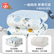 Goodbaby (gb) Beanie Blanket Baby Quilt Baby Blanket Newborn Children's Cover Blanket Kindergarten Air Conditioning Quilt Pure Cotton Spring Autumn and Summer Seasons Interstellar Beanie Quilt Blue (Quilt Cover + Quilt Core 150*115) Class A Standard