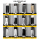 
Foss Phil straight casual pants men's summer black spring and autumn nine-point loose western wide-leg trendy sports ice silk trousers men's trendy brand 718-1216 straight black XL [Suggested 135-155Jin [Jin equals 0.5 kg]]