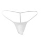 Sexy lingerie men's sexy thong stockings airplane cover silky cover thin mesh transparent single white (closed) one size fits all