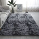 Beiyan carpet bedroom ins family bedside blanket living room rainbow floor mat dota carpet lazy sofa cheap student gradient dark gray 200*300 cm