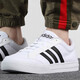 Adidas Herrenschuhe Herbst Herbst Atmungsfreie Mode-Kee-resistente Leinwand Low Top Wear-Resistant Sports Schuhe Casual Schuhe AW3889/Canvas Style/White 41