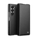 
Applicable Samsung fold6/w25 mobile phone case Galaxy Z Fold6 protective cover folding screen flip leather full leather case anti-fall magnetic absorption ultra-thin business men and women Samsung Fold6 magnetic absorption black [top luxury cowhide]