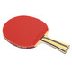 Double Happiness four-star table tennis racket 1, technology improves 4-star horizontal straight speed type H4002 horizontal racket with long handle, double-sided reverse adhesive + free racket cover