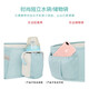 Gomais baby strap waist stool mother carrying a baby with a baby multifunctional front-held baby strap horizontal sitting stool breathable Mint green storage breathable