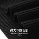 杉杉（FIRS）厚款纯羊毛圆领毛衣男秋季新款商务纯色休闲针织保暖毛衫692 黑色 L (175)