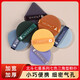 Double-sided dual-effect air cushion puff for wet and dry use, powder-free sponge, makeup-setting powder cake, loose powder, conformable makeup liquid foundation, 5 random colors [boxed] 5 pcs