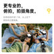 W/P selfie stick telescopic tripod gimbal anti-shake artifact 360 degree rotating multi-function travel live mobile phone stand Bluetooth remote control suitable for Huawei Xiaomi wp 1.7 meters [full color lights] outdoor live | alloy stand | anti-shake gimbal