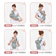 Aiyuanmei (aiyuanmei) Baby mit Artefakt neugeborenen Babygurt Baby Horizontal vordere Umarmung Stil einfach vordere und hintere leichte atmungsaktive Netze Aiyuanmei [Verstellbarer Schultergurt]