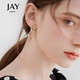 Jay 2025 new design rhombus earrings for women, birthday gift for girlfriend