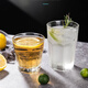 
Yapai Libi thickened glass cup star anise cup large beer cup milk juice milk tea drink water cup heat-resistant transparent Libi ice spirit glass 163ml (15249)