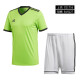 Adidas Fußballuniformanzug Estro JSy Europäische Version Herrenfußball Kurzärärmische Shorts Sportanzug DIY Custom druckbare CE1716+BJ9227 S