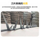 Zhongji Wanxing anti-theft, anti-climbing, anti-cat and anti-rat self-installed ground spikes, rust-proof spikes for building, villa, and community walls, hot-dip galvanized medium spikes 1.25 meters long/1 piece