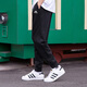 阿迪达斯 （adidas）裤子男裤 2025夏季新款运动裤户外透气休闲跑步健身训练针织长裤 GK9226/棉质针织/弹力裤口 M