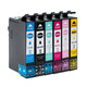 天色T0851墨盒适用爱普生EPSON PHOTO R330 1390 T60彩色喷墨打印机墨盒 【820页】T0854/C13T12248（黄色）