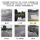 Mengfanchen black fish pond anti-seepage membrane pond special membrane fish pond waterproof cloth thickened plastic film geotextile geomembrane new material 20S thickness anti-seepage membrane 3 meters wide and 30 meters long