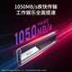 Langco (NETAC) 500 Go de type C USB3.2 Gen2 PCIe NVME Protocole Solid State Drive (PSSD) ZX10 VITES DE LECTURE jusqu'à 1050 Mo / s
