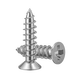 XMSJ passivation treatment 316L stainless steel self-tapping screws countersunk head cross wood screws extended screw accessories GB846 M2 points 6*16 1000 pcs passivation treatment
