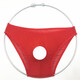 Informes privados, hombres, grandes agujeros elásticos, ropa interior transparente sexy y seductora, transpirables y cómodos tantos de estilo de apertura, tamaño promedio de 170Jin [Jin equivale a 0.5 kg], negro