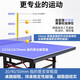 BOSENTE table tennis table household foldable mobile standard indoor competition table tennis table foldable without rollers indoor 12/30 net only