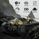 Hengqi Toy RC Модель высокоскоростной дистанционное управление с помощью бак-трека бронированная сплава.
