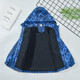 Disney children's jacket three-in-one autumn and winter plus velvet thickened children's clothing boys' jacket spring and autumn mid-to-large children's sportswear blue integrated velvet 9922 size 110 size recommended height 100-110cm Age 4-5