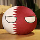 Shantou Lincun Poland Ball Jumping Ball Poland Ball National Ball Creative Cartoon Plush Toy Anime Peripheral Genshin Impact Customized China-Big Eye 10/cm0.03kg