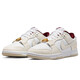 
Nike (NIKE) women's shoes 2025 summer Dunk Low low top retro board shoes sneakers casual shoes DH9765 DV1160-100 meters white and red metal buckle 35.5