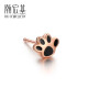 Chao Acer CHJJEWELLERYFUN fun tea cup cat cute claw 18K gold color gold single earring EEK30007917 cute claw single earring