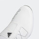 Adidas Golf Chaussures Boa étanche Boa Men Twist confortable Nailled non-glip Sports Chaussures Gy9713 Blanc / noir / argent 40,5