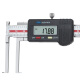 
Three-meter (sanliang) inner groove digital display vernier caliper cutting head inner hole inner round stainless steel outer groove 10 115-14124-150 pointed inner groove